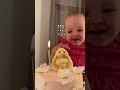 Baby Blew Out The Candle And Disappeared 😂 #baby #dad #babies #cute #funny