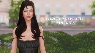 creating a midnight ballerina! // the sims 4 - forever save file diaries - day 7
