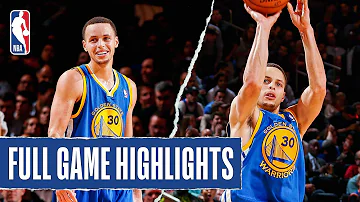 Curry GOES OFF For Career-High 54 PTS & 11 3PM At The Garden!