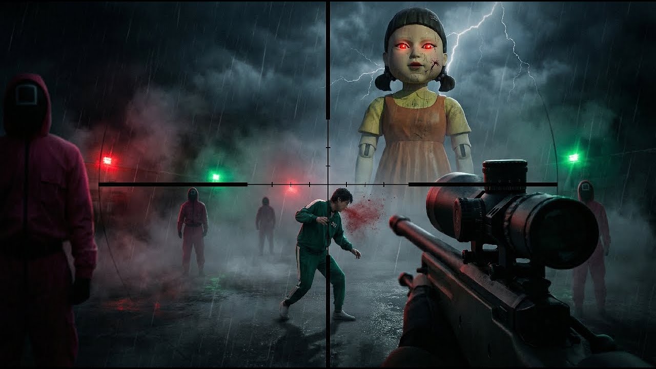 😨 456 Players Mode LIVE | Squid Game Inspired Challenge #shortslive​ #shortsfeed​ #shots​✓