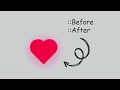 Пульсирующее сердце с использованием CSS before & after | Анимация формы сердца