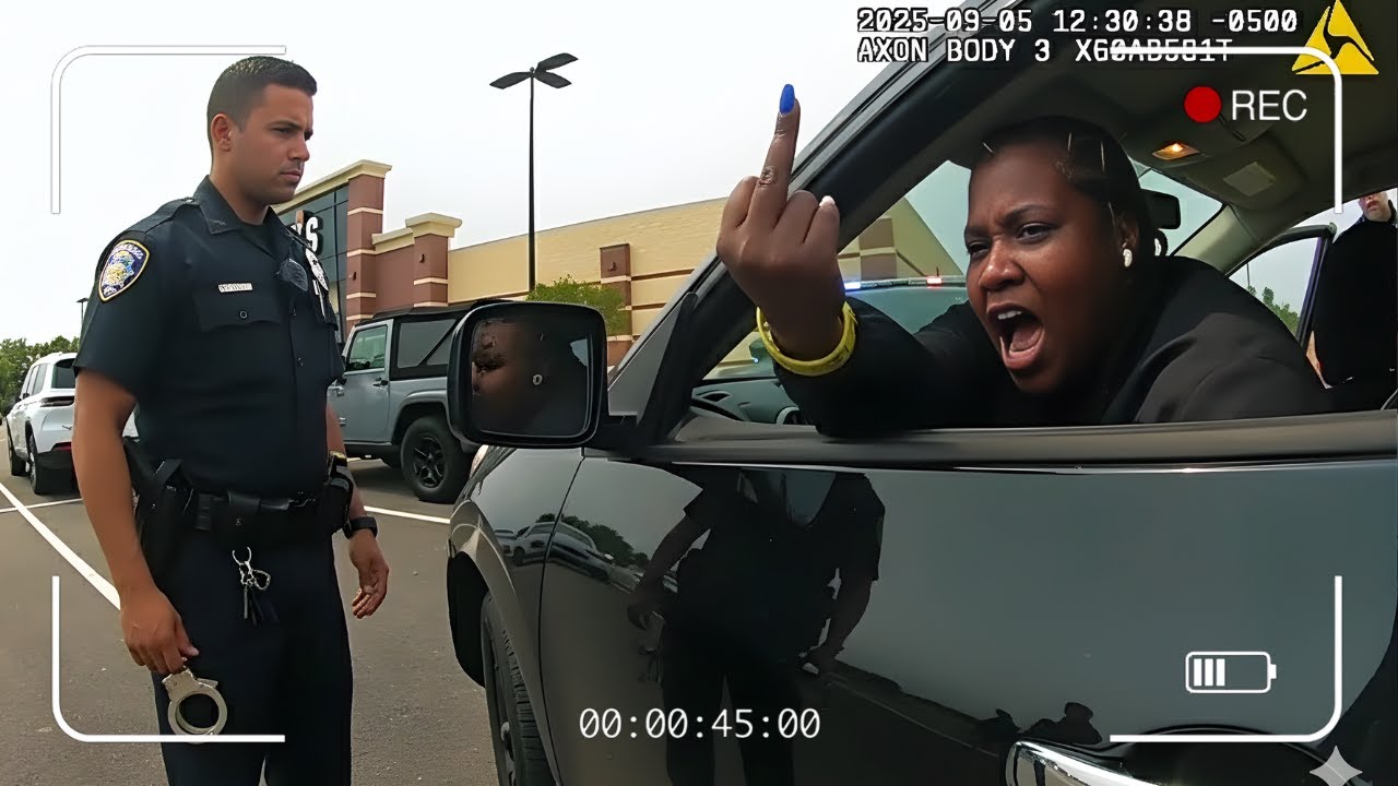 Полиция внушила непокорной женщине, что она не главная — и она тут же пожалела об этом!