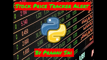 Stock Price Alert Bot in Python