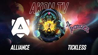 🔴DOTA 2 [RU] Team Tickles vs The Alliance [bo3] ESL One Kuala Lumpur 2023, Open Qualifier 1, 1/2