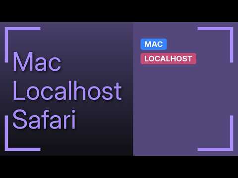 Safari cannot connect to localhost but can connect to 127.0.0.1 (2 Solutions!!)