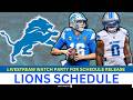 2026 Detroit Lions Schedule Release Watch Party