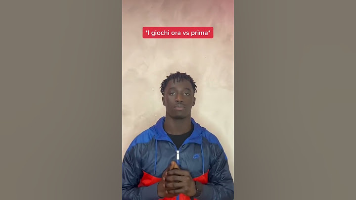 I giochi ora vs prima