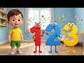 Learn Numbers 1 to 10 | 123 Counting Song for Kids | Nursery rhymes | Number song