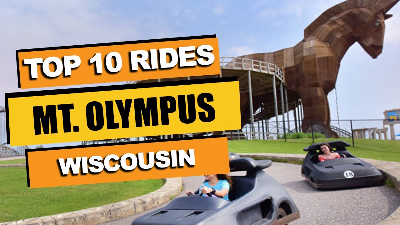 Top 10 BEST Rides at Mt. Olympus Theme Park (2023) Lake Delton, Wisconsin YouTube