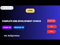#2 Web Development Class Bangla | HTML5 Bangla Tutorial for Beginners | Anchor, List and Tables Ta
