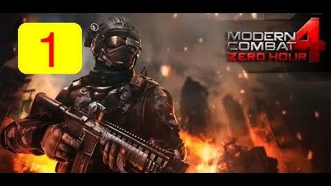 Modern Combat 4: Mission 1 Gameplay Walkthrough on iPad