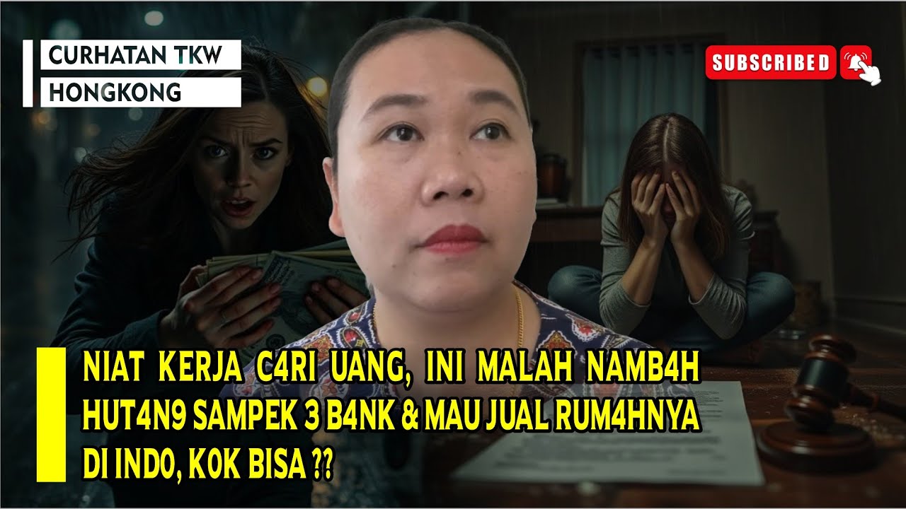 NIAT KERJA C4RI UANG, INI MALAH NAMB4H HUT4N9 SAMPEK 3 B4NK & MAU JUAL RUM4HNYA DI IND0, K0K BISA ??