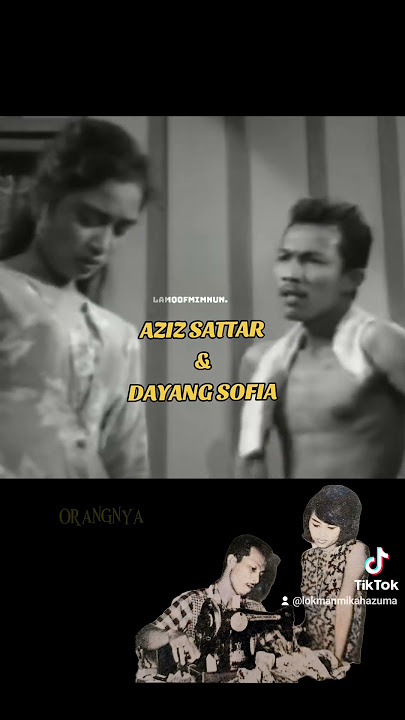 Aziz Sattar & Dayang Sofia. #60an #lawak #kelakarsantai