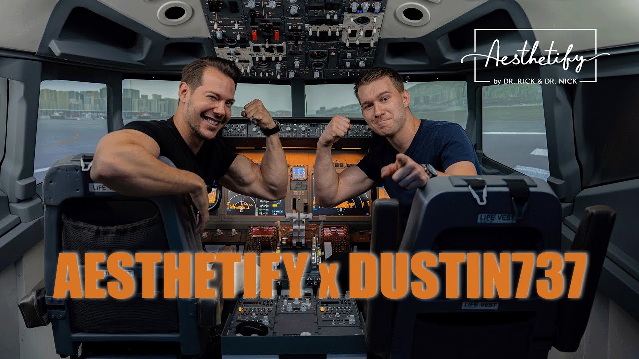 AESTHETIFY VLOG Folge 09: Pilot ausgefallen – kann Rick übernehmen? 😱✈️
