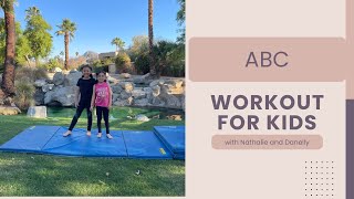Abc Workout For Kids Fun A To Z Exercise And Gymnastics