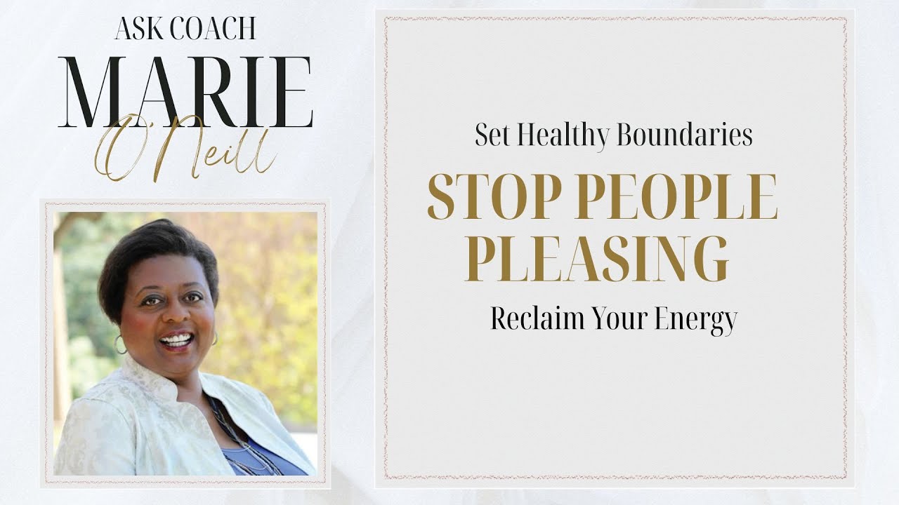 Set Healthy Boundaries | Stop People Pleasing | Reclaim Your Energy ...