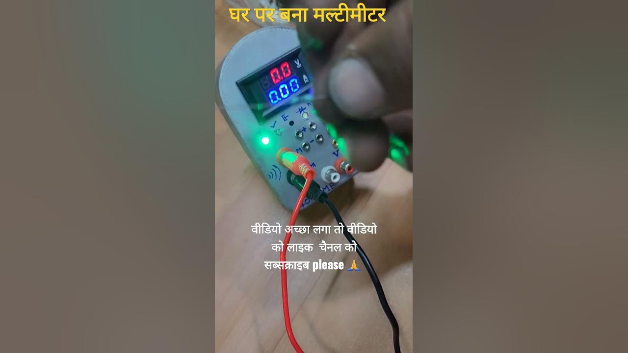 Homemade multimeter Circuit Diagram