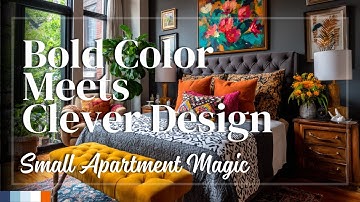 Maximalistische inrichting die werkt in kleine appartementen 💎 Slimme elegantie en gedurfde perso...