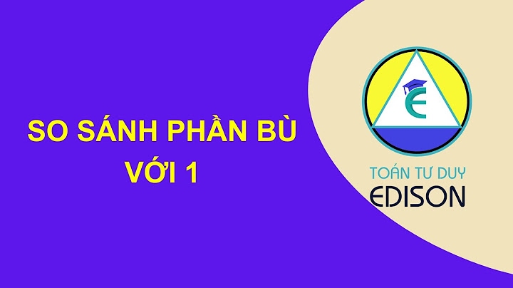 So sánh phần bù với 1 năm 2024