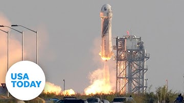 Jeff Bezos launches into space aboard the New Shepard Spacecraft | USA TODAY