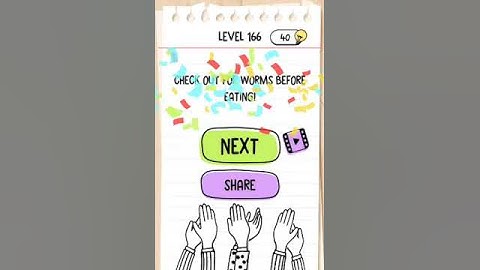 BRAIN TEST LEVEL 166 ANSWERS | Brain Test: Tricky Puzzles