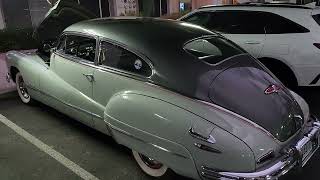 1948 Buick Roadmaster 76S Sedanette idle 1948 Buick Roadmaster Idle