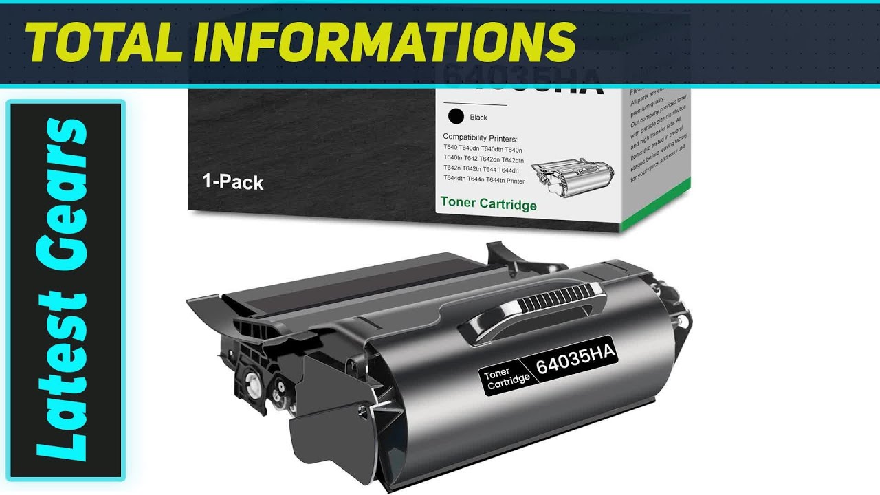 FiestaEdge 64035HA: The Ultimate Lexmark Toner Upgrade!