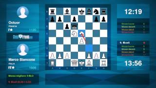 Chess Game Analysis: Marco Biancone - Octuor : 1-0 (By ChessFriends.com)