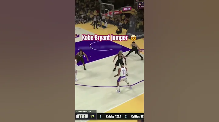 On wemby is crazy!🤯🤮 #jumper #kobe #kobebryant #nba #2k25 #lakers #shorts #shortsfeed #short