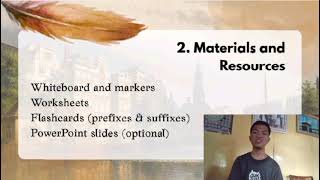Morphology mini lesson plan