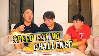 FRENCH FRIES SPEED EATING HABANG BUSOG (SINO ANG MAGHUHUGAS NG PINGGAN?) | BEKS BATTALION