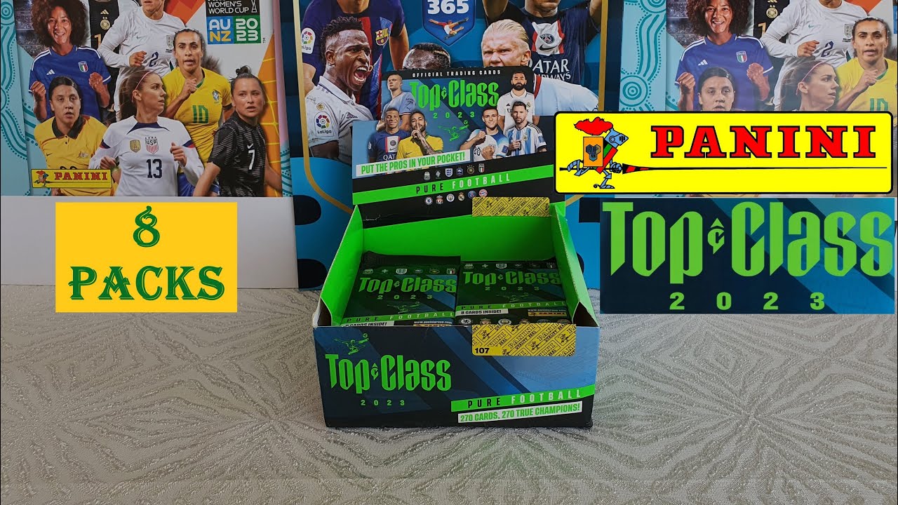 Opening 8 Packs || Panini Top Class 2023 || Episode 5 || [TR] Panini ...