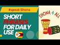 Learn short phrases for daily use in shona learning shona speakshona