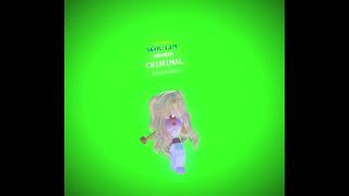 My roblox avatar floating in front of a green-screen…