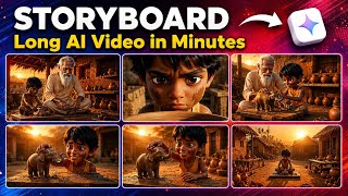 How to Create AI Storyboard for Long Videos in Minutes | Complete AI Storyboard Tutorial