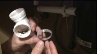 How To Unclog A Garbage Disposal Drainline Under a Kitchen Sink