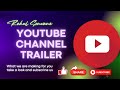 YoutTube Channel Trailer | Personal Finance and College Student #coding #freelancing #blockchain