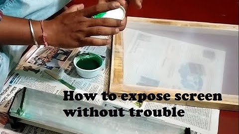 Screen Exposing video