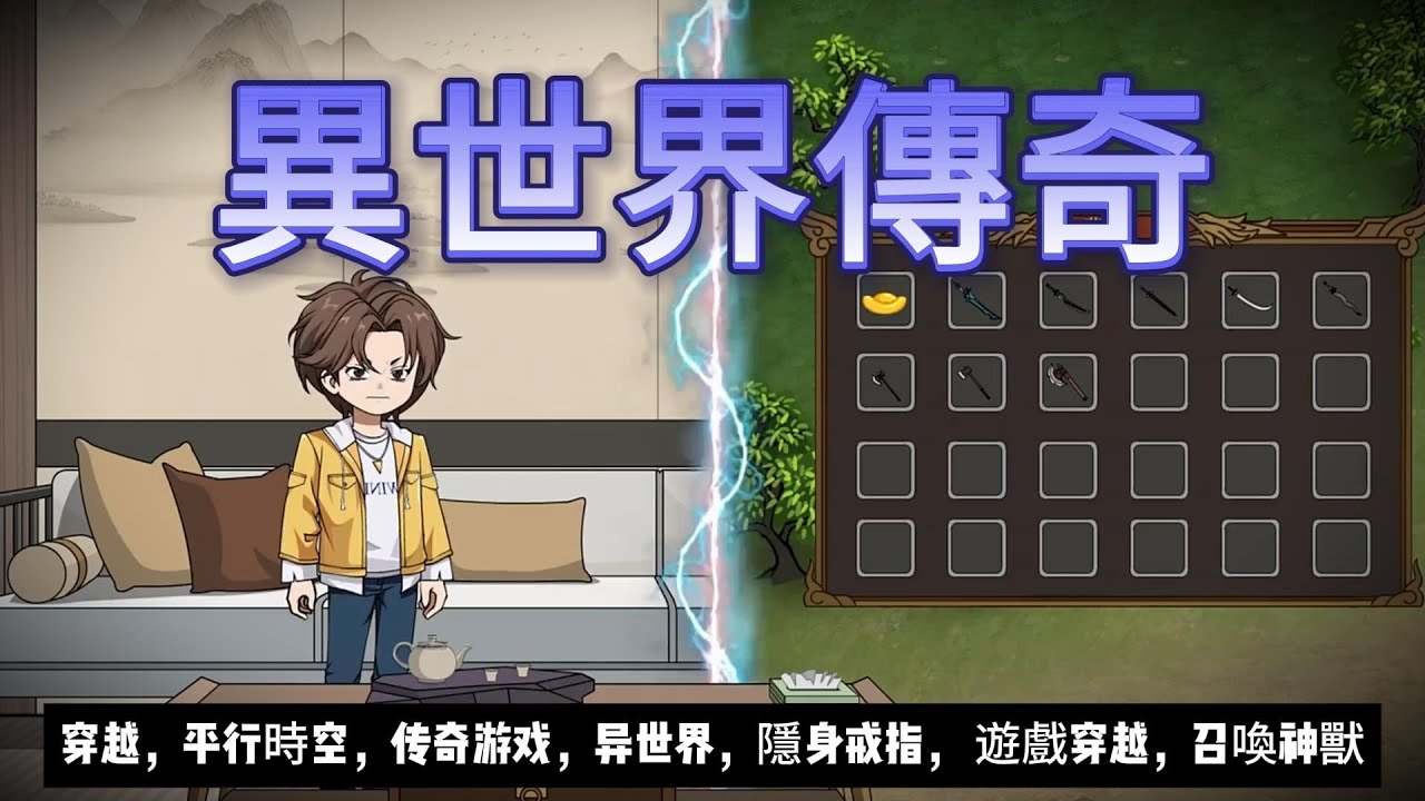 【古裝動畫丨異世界傳奇】我玩傳奇爆出屠龍刀，竟激動猝死穿越了！開局附贈「隱身戒指」+100萬金..｜平行時空丨传奇游戏丨系统爽文丨爽文逆袭..#沙雕动画  #動漫 #穿越 #都市 #短剧