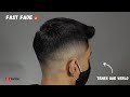 COMO HACER UN FADE RAPIDO🔥(FAST FADE) LA MANERA MÁS FÁCIL🤯(TUTORIAL DE BARBERIA LEAN DIGIOIA)