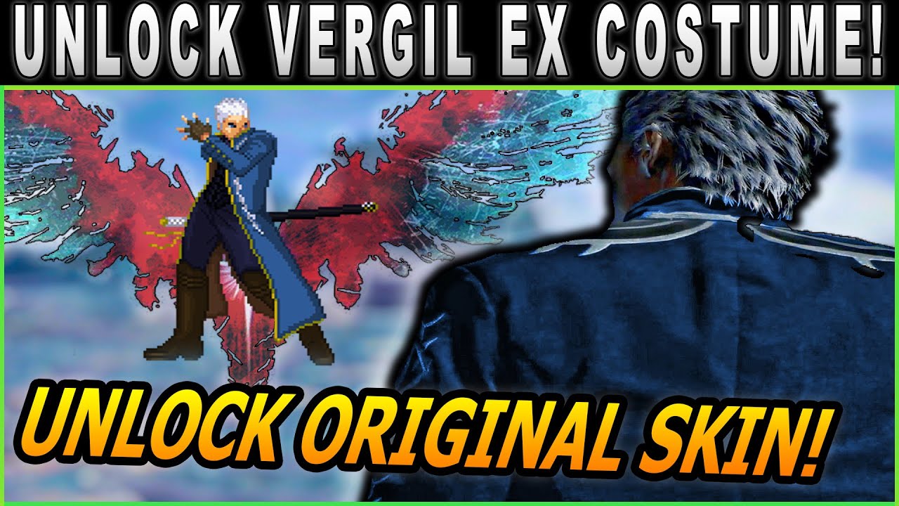 In Game Color Accurate DMC3 EX Recolor Vergil at Devil May Cry 5