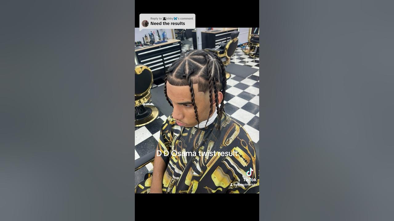 Dd Osama twist #ropetwist #twostrandtwist #starterlocs #locs - YouTube