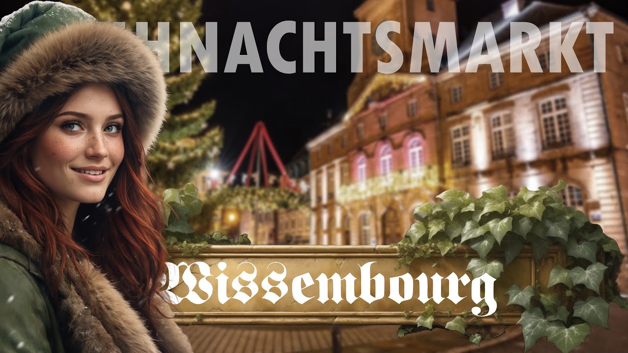 Weihnachtsmarkt Weißenburg Marché de Noël Wissembourg 4K YouTube