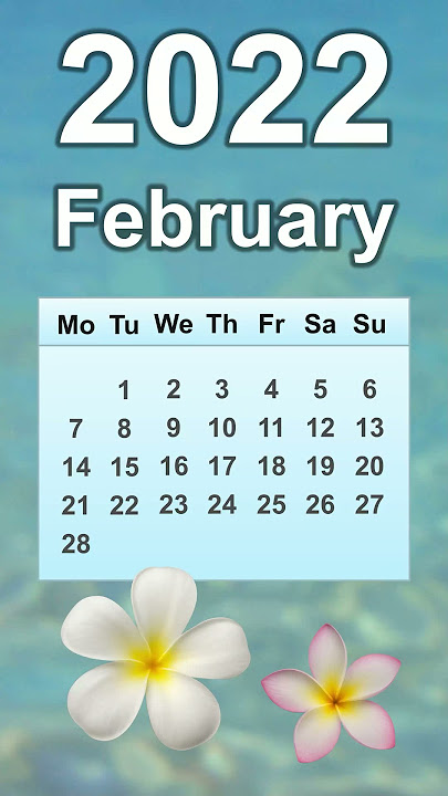February 2022 Calendar