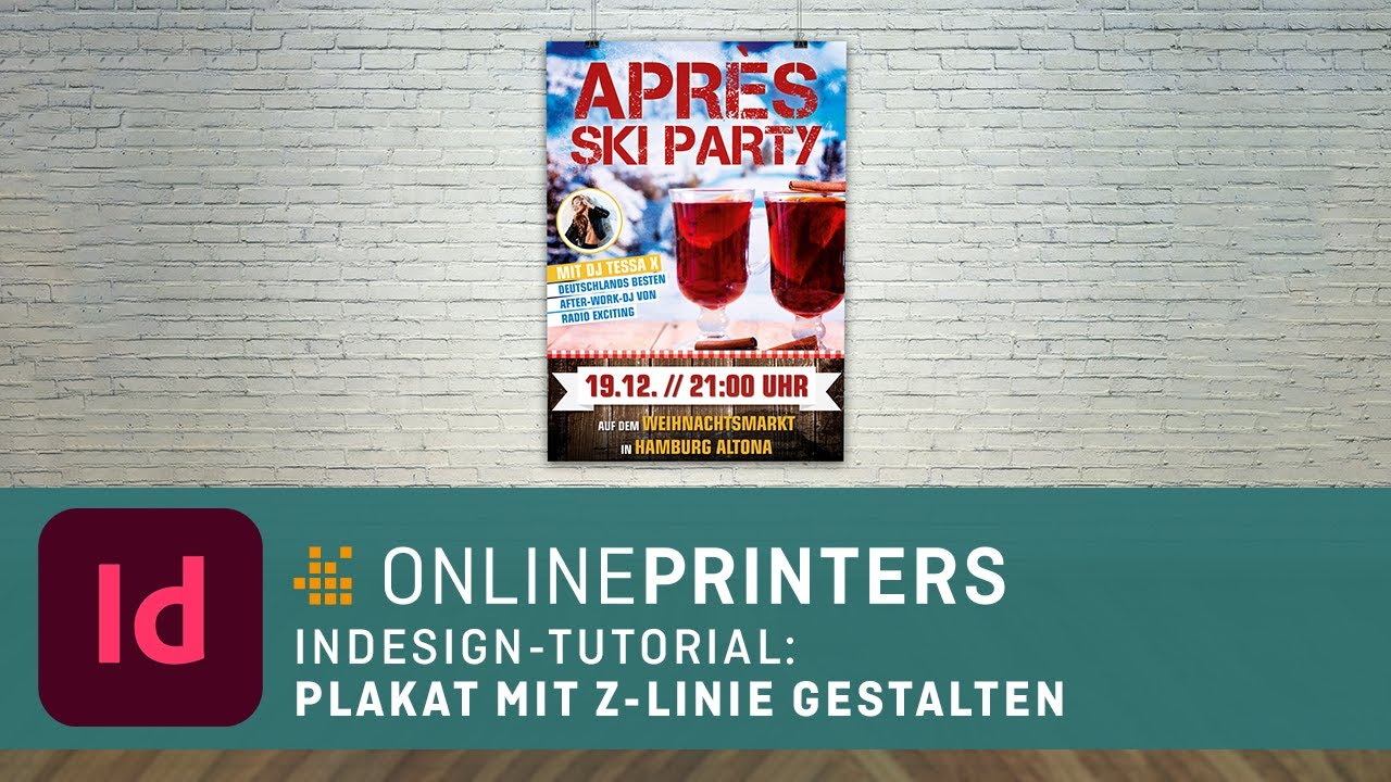 InDesign Tutorial Plakat Gestalten Leicht Gemacht YouTube