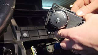 Fix & Repair / Replace Climate Control Fan Speed Switch Dodge Journey - No Heat or AC - DIY