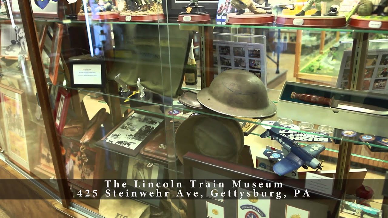 Lincoln Train Museum, Gettysburg PA YouTube