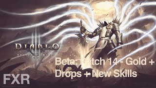 Diablo III Beta: Patch 14 - Gold + Piñata Drops + New Skills - Barbarian Highlight
