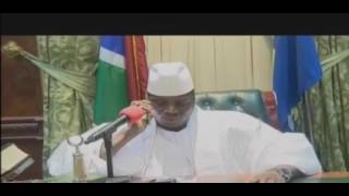 Yahya Jammeh Pleaded with ECOWAS Chair in a Call to Liberia's President Sirleaf