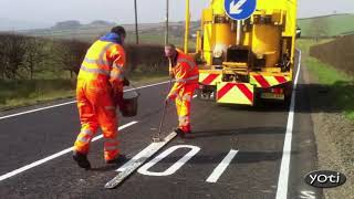 Amazing Road marking equipment Prt3 by Yoti 10,573 views 3 years ago 5 minutes, 47 seconds